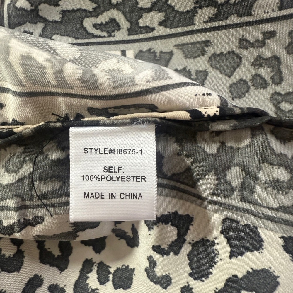 JODIFL Patchwork Leopard Print Kimono Cardigan‎ D… - image 5